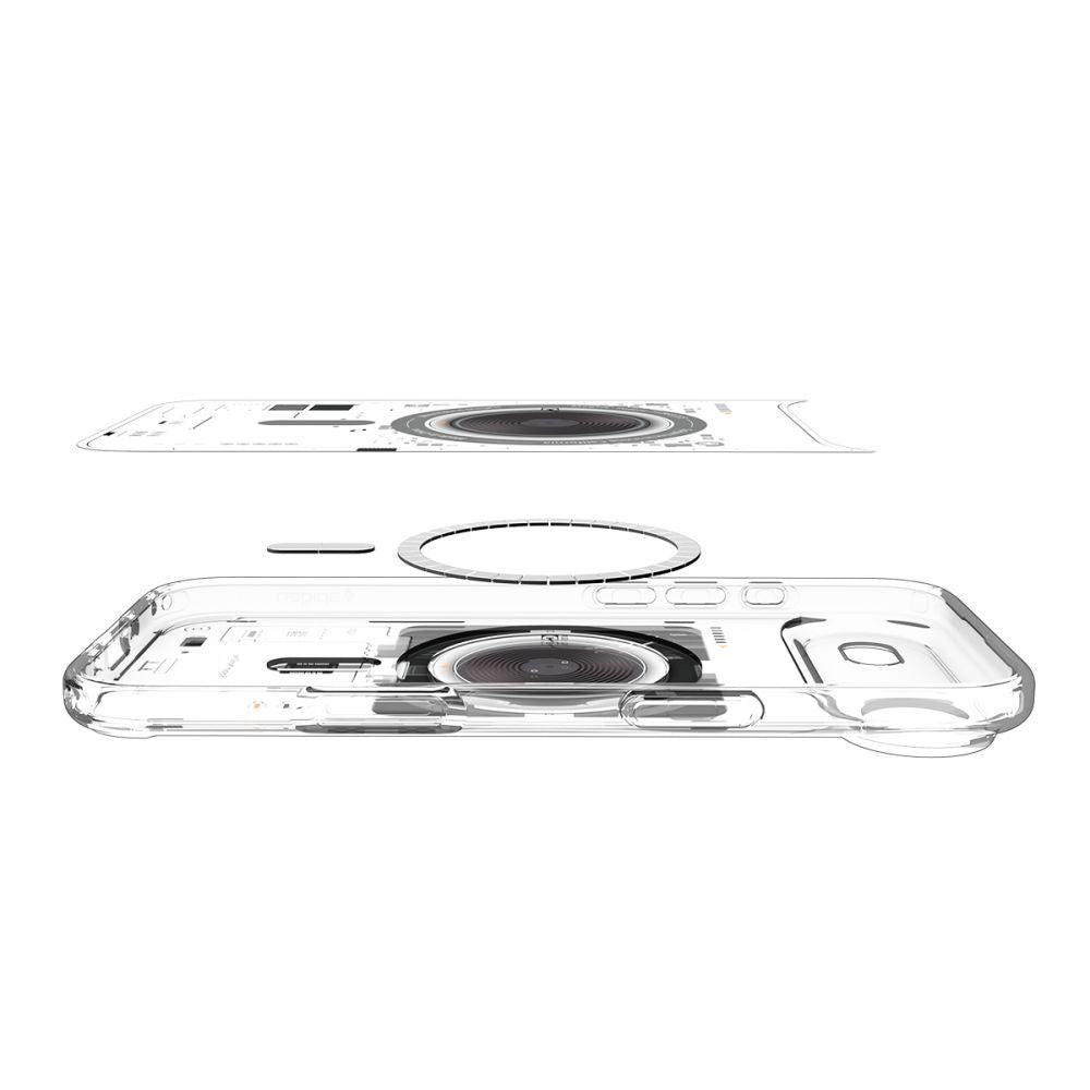 Θήκη MagSafe για Apple iPhone 17 Air, Spigen, Ultra Hybrid Neo One, Διαφανής ACS10321