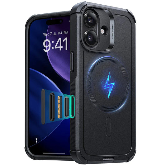 Θήκη MagSafe για Apple iPhone 17, ESR, Cyber, Μαύρη