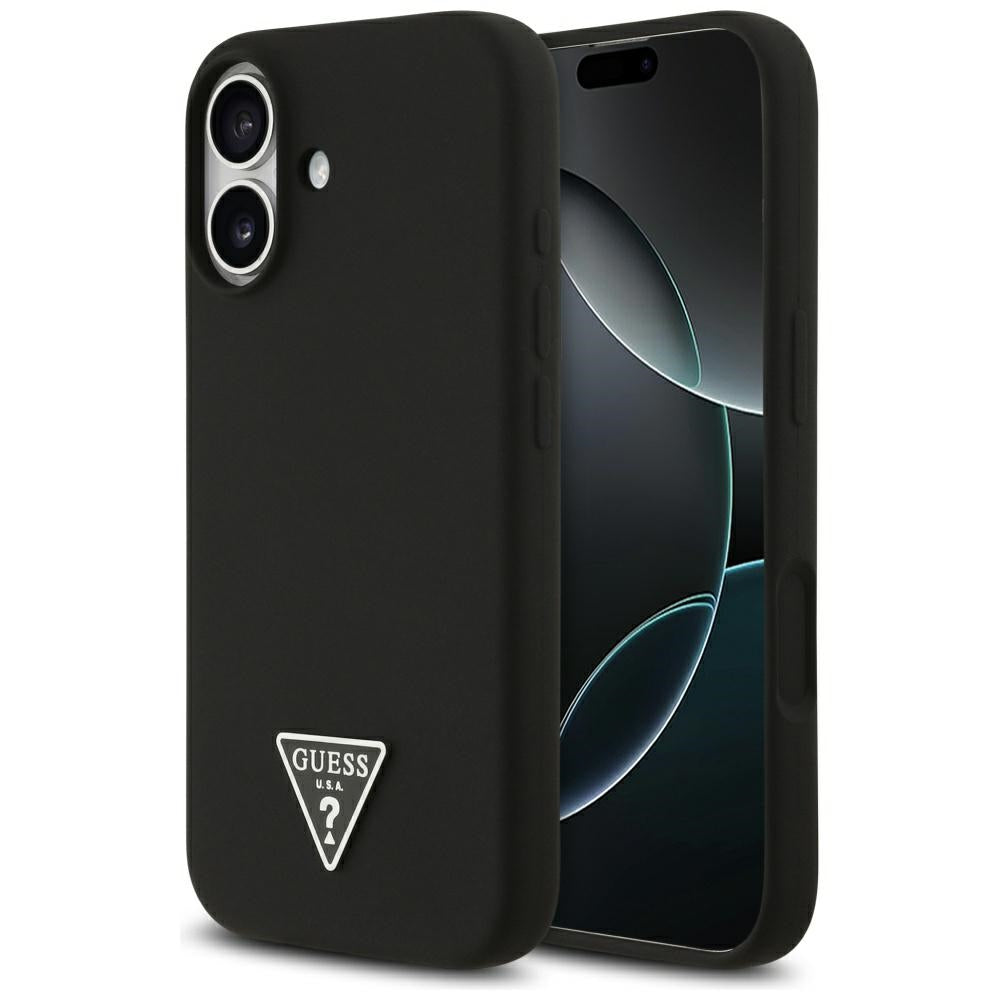 Θήκη MagSafe για Apple iPhone 17, Guess, Triangle Logo, Μαύρη