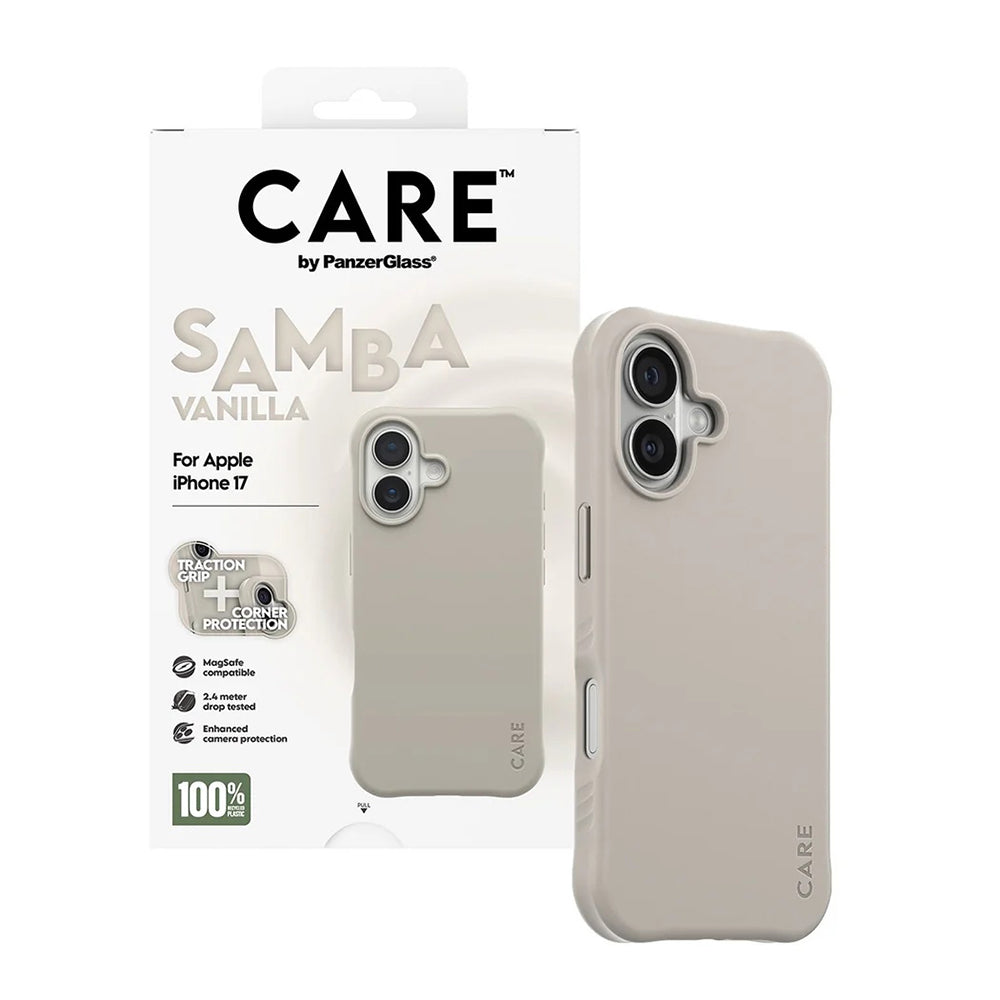 Θήκη MagSafe για Apple iPhone 17, PanzerGlass, Care Fashionable, Μπεζ