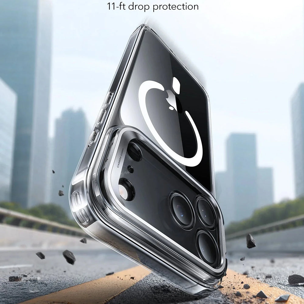 Θήκη MagSafe για Apple iPhone 17 Pro, ESR, Classic Hybrid Kickstand, Διάφανη