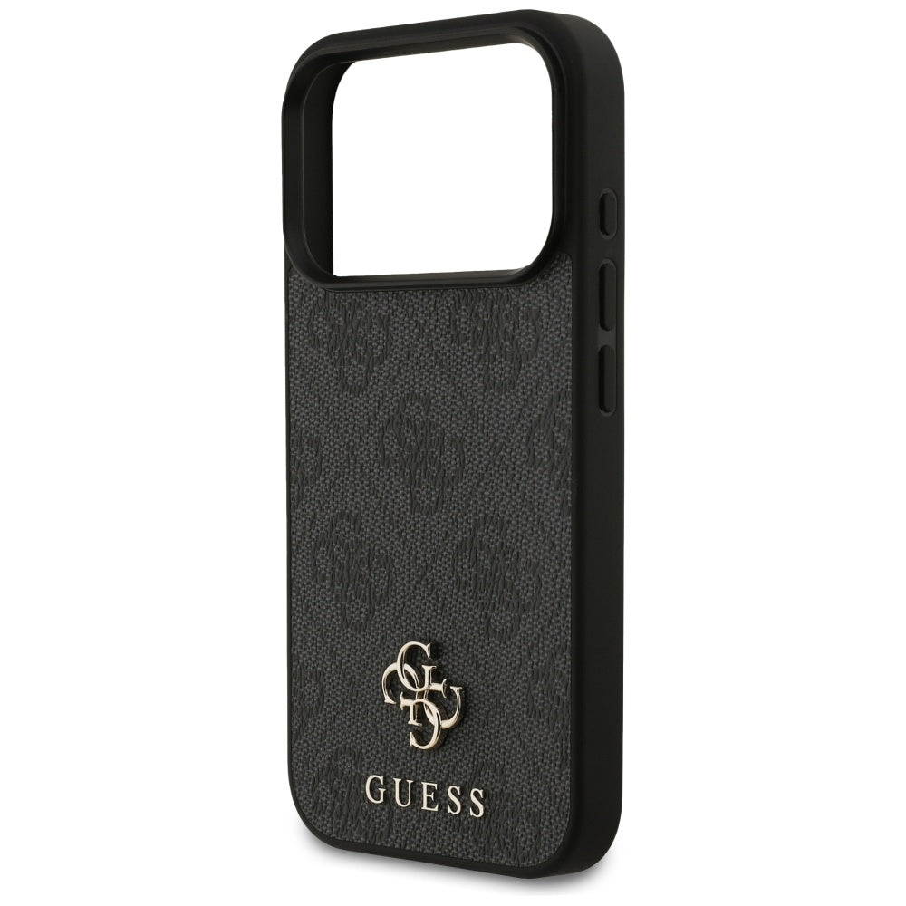 Θήκη MagSafe για Apple iPhone 17 Pro, Guess, 4G Small and Classic Logo, Μαύρη