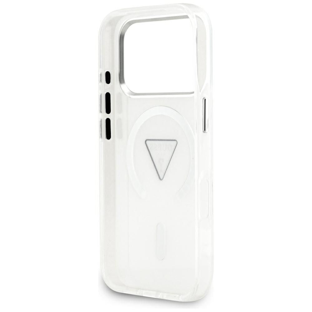 Θήκη MagSafe για Apple iPhone 17 Pro, Guess, IML Gradient Triangle Logo, Διαφανής