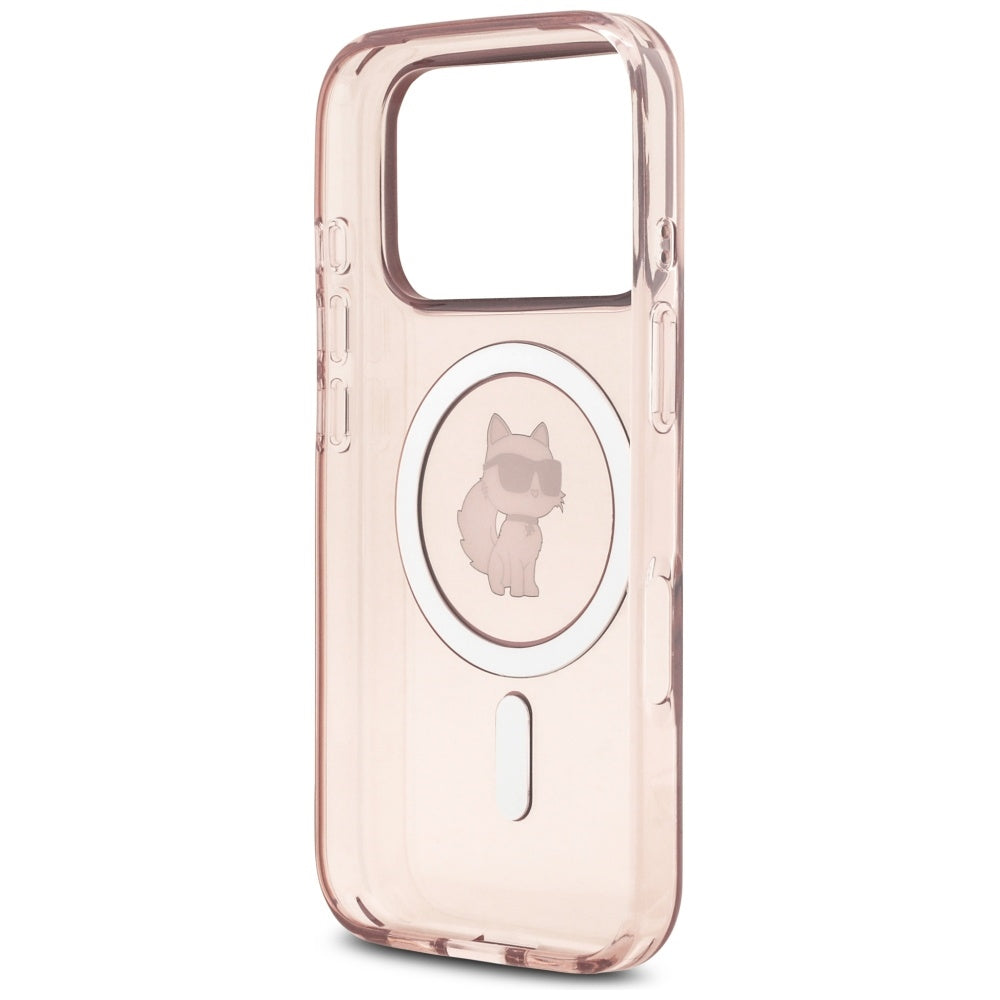 Θήκη MagSafe για Apple iPhone 17 Pro, Karl Lagerfeld, IML Choupette, Ροζ