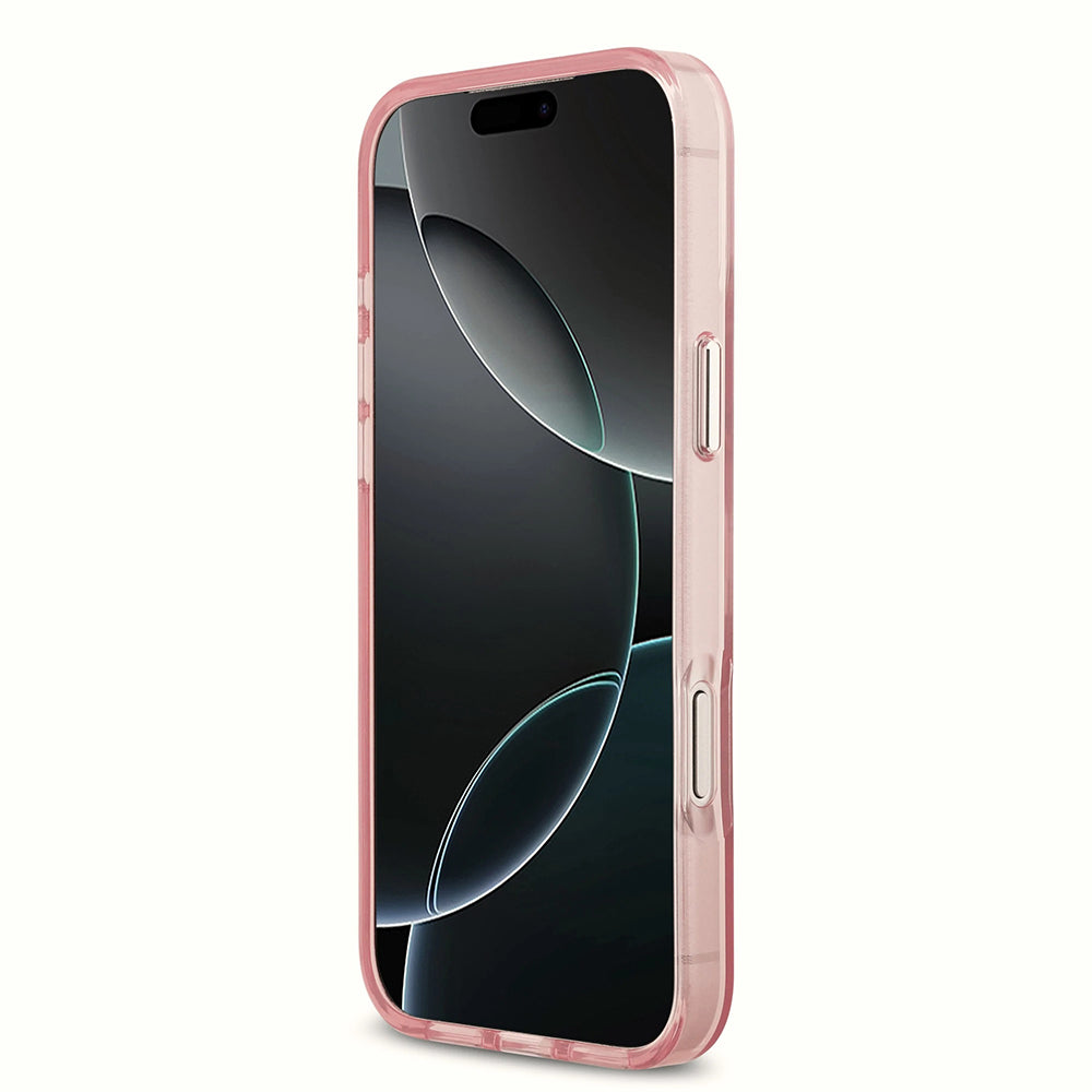 Θήκη MagSafe για Apple iPhone 17 Pro, Karl Lagerfeld, IML Sketch Logo Choupette, Ροζ