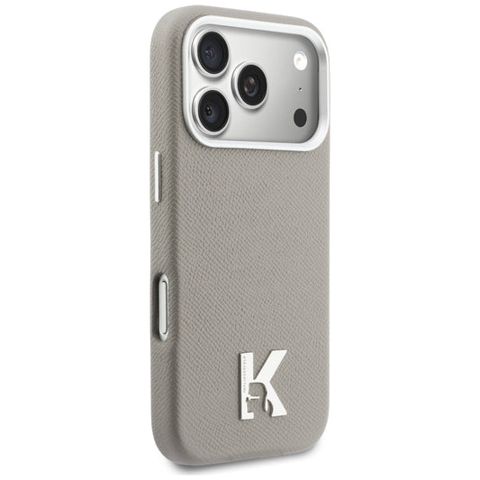 Θήκη MagSafe για Apple iPhone 17 Pro, Karl Lagerfeld, Karl Head Logo, Γκρι