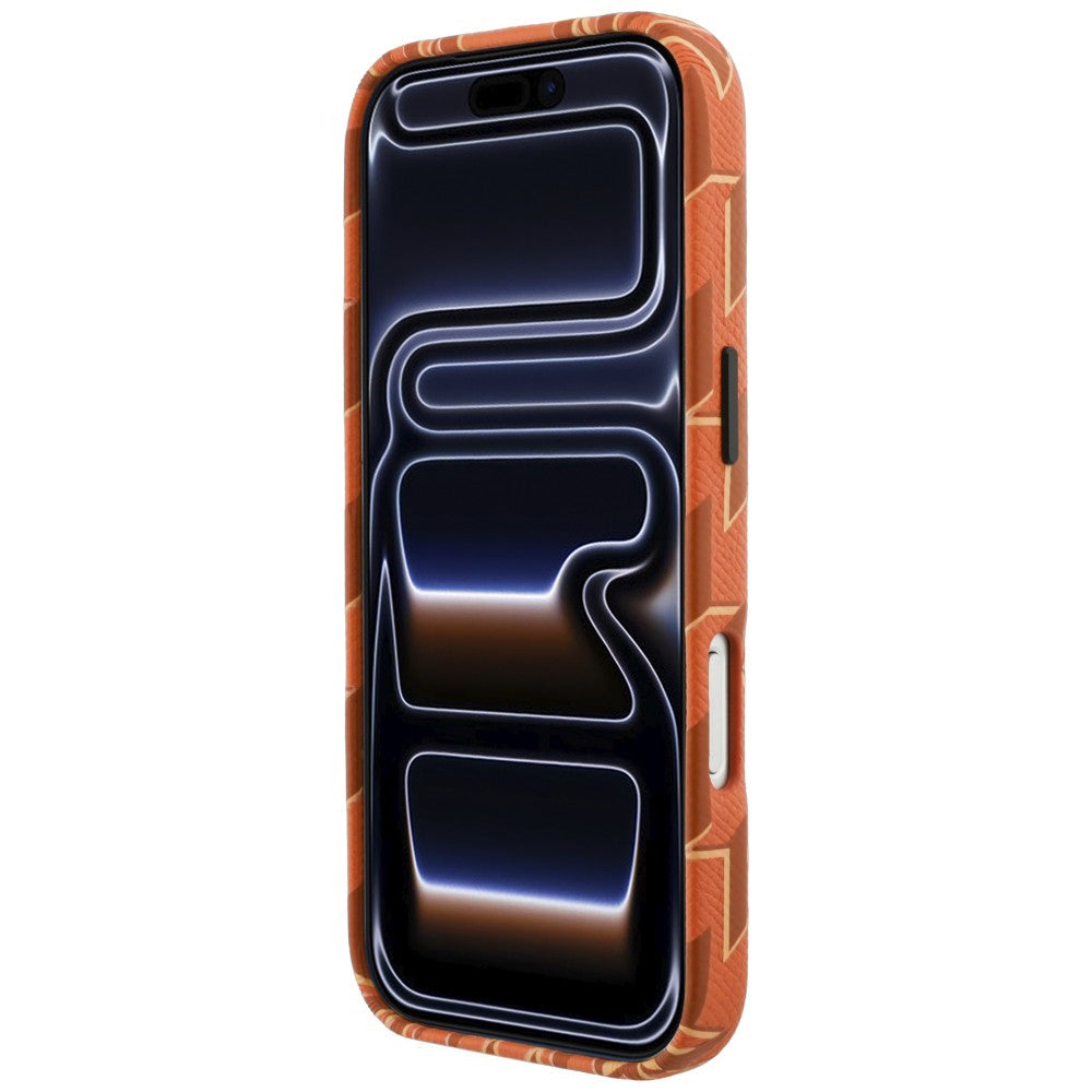 Θήκη MagSafe για Apple iPhone 17 Pro, Karl Lagerfeld, KL Monogram Logo, Πορτοκαλί