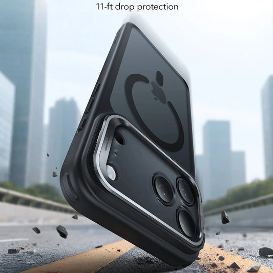 Θήκη MagSafe για Apple iPhone 17 Pro Max, ESR, Classic Hybrid Kickstand, Ματ Μαύρη