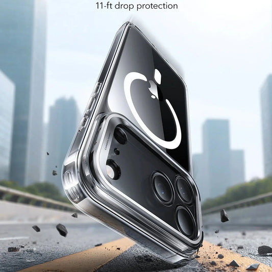 Θήκη MagSafe για Apple iPhone 17 Pro Max, ESR, Classic Hybrid Kickstand, Διαφανής