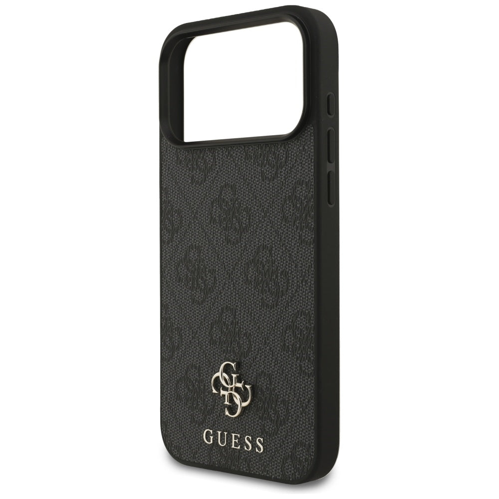 Θήκη MagSafe για Apple iPhone 17 Pro Max, Guess, 4G Small and Classic Logo, Μαύρη