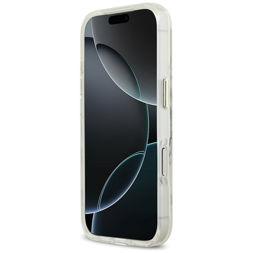 Θήκη MagSafe για Apple iPhone 17 Pro Max, Guess, Metal Outline, Χρυσή