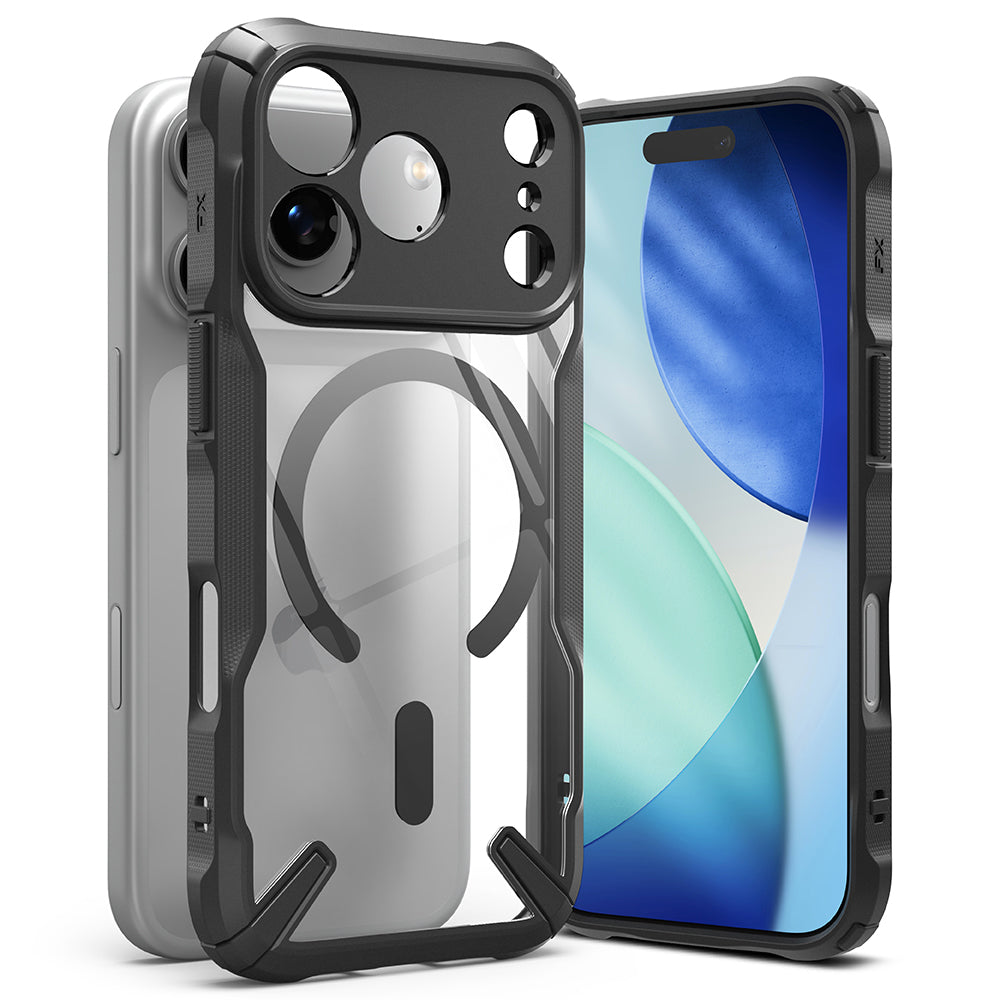 Θήκη MagSafe για Apple iPhone 17 Pro Max, Ringke, Fusion X, Μαύρη