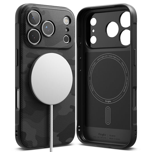 MagSafe Case for Apple iPhone 17 Pro Max, Ringke, Onyx, Camouflage