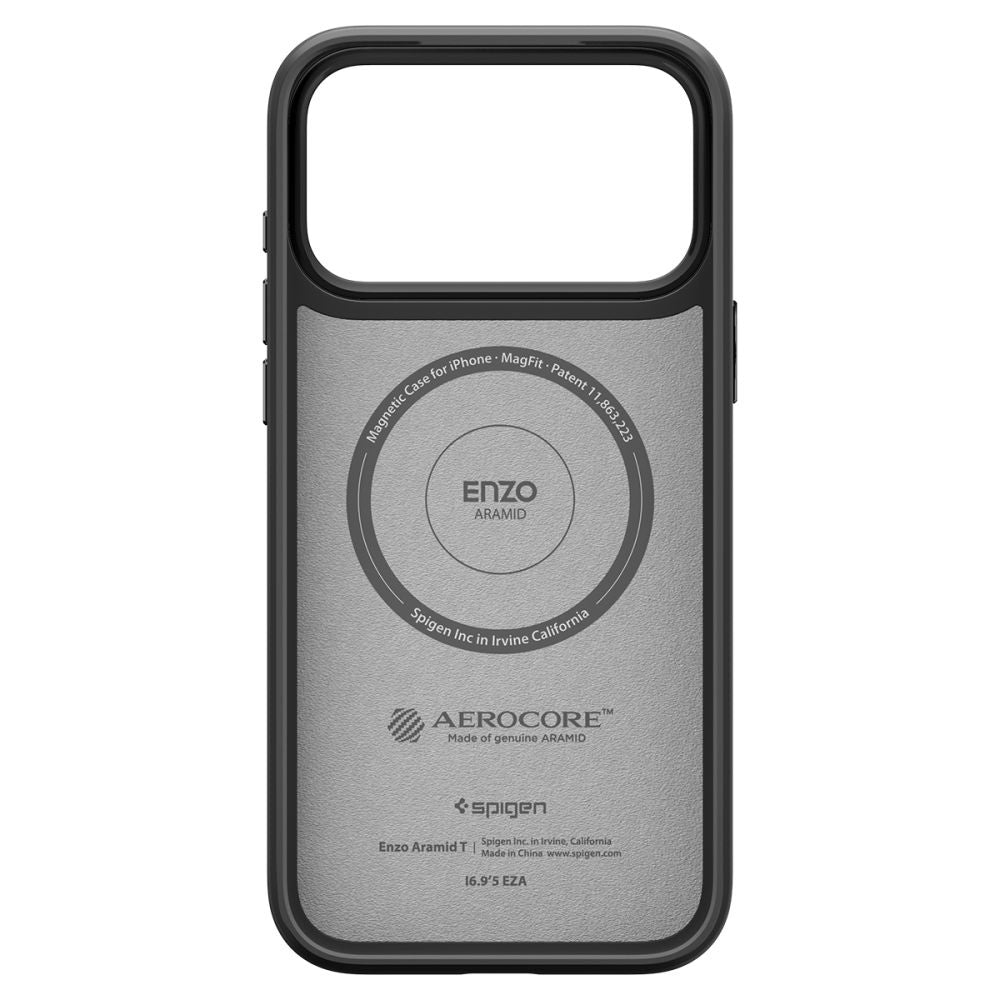 Θήκη MagSafe για Apple iPhone 17 Pro Max, Spigen, Enzo Aramid T, Μαύρη ACS09906