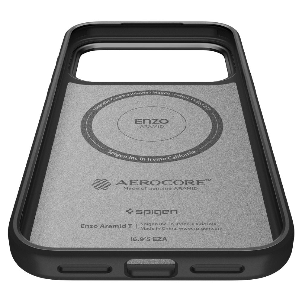 Θήκη MagSafe για Apple iPhone 17 Pro Max, Spigen, Enzo Aramid T, Μαύρη ACS09906