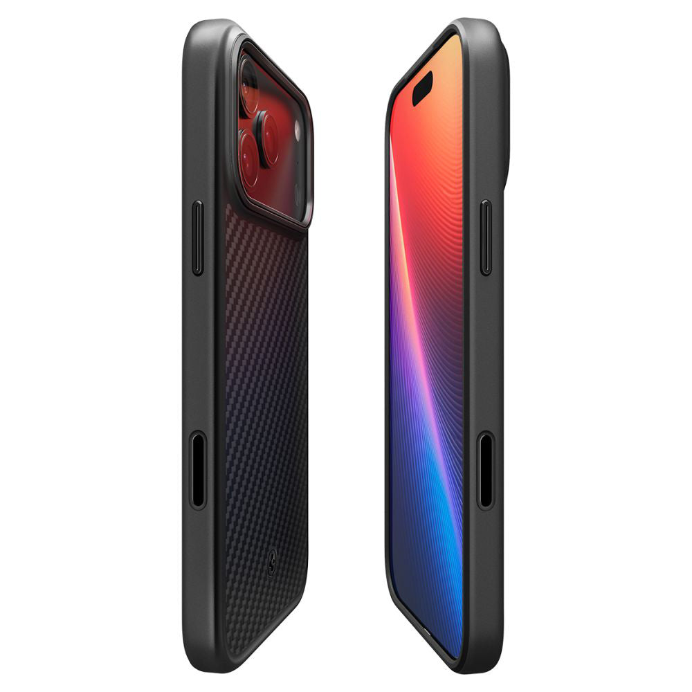 Θήκη MagSafe για Apple iPhone 17 Pro Max, Spigen, Enzo Aramid T, Μαύρη ACS09906
