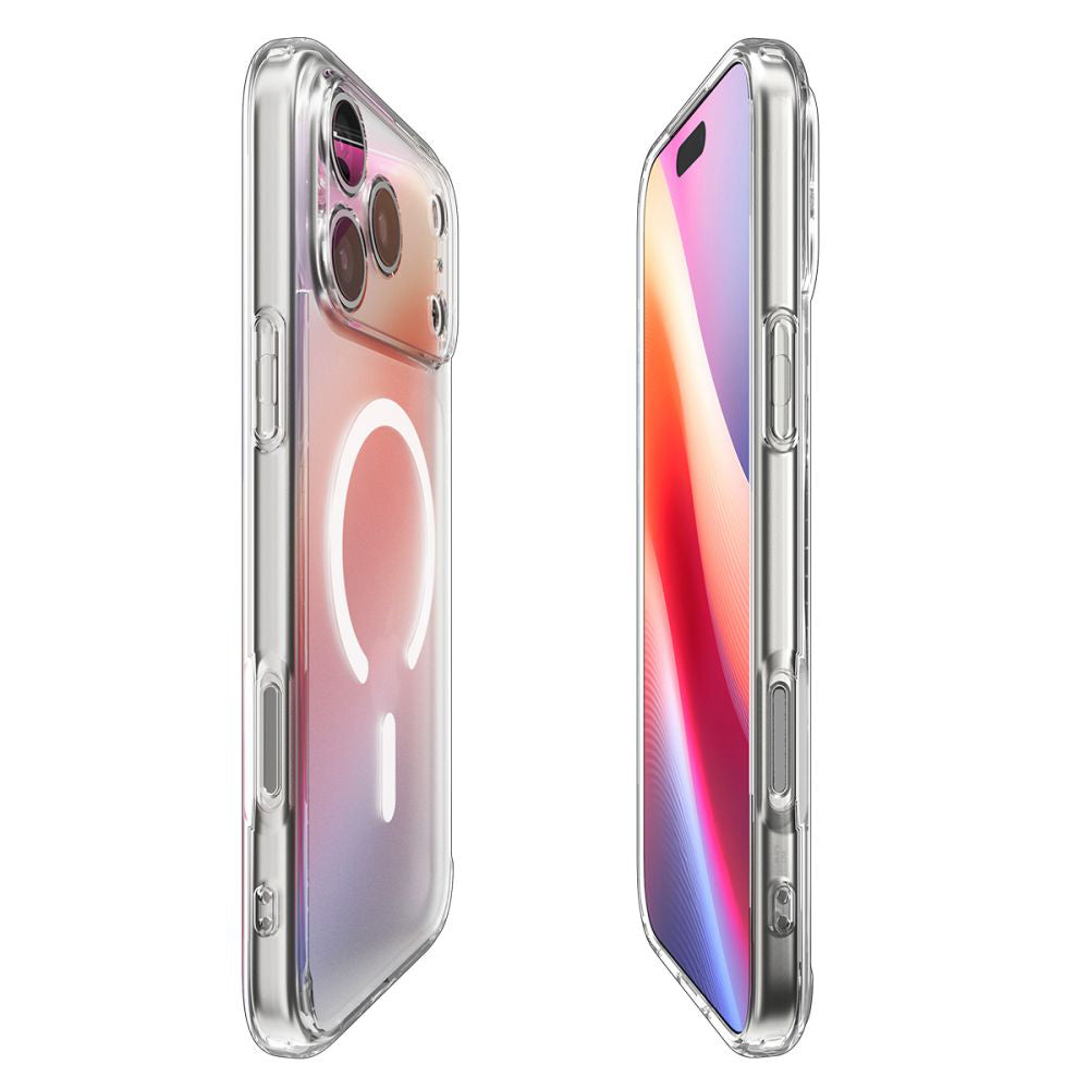 Θήκη MagSafe για Apple iPhone 17 Pro Max, Spigen, Ultra Hybrid, Λευκή Σατινέ ACS10286