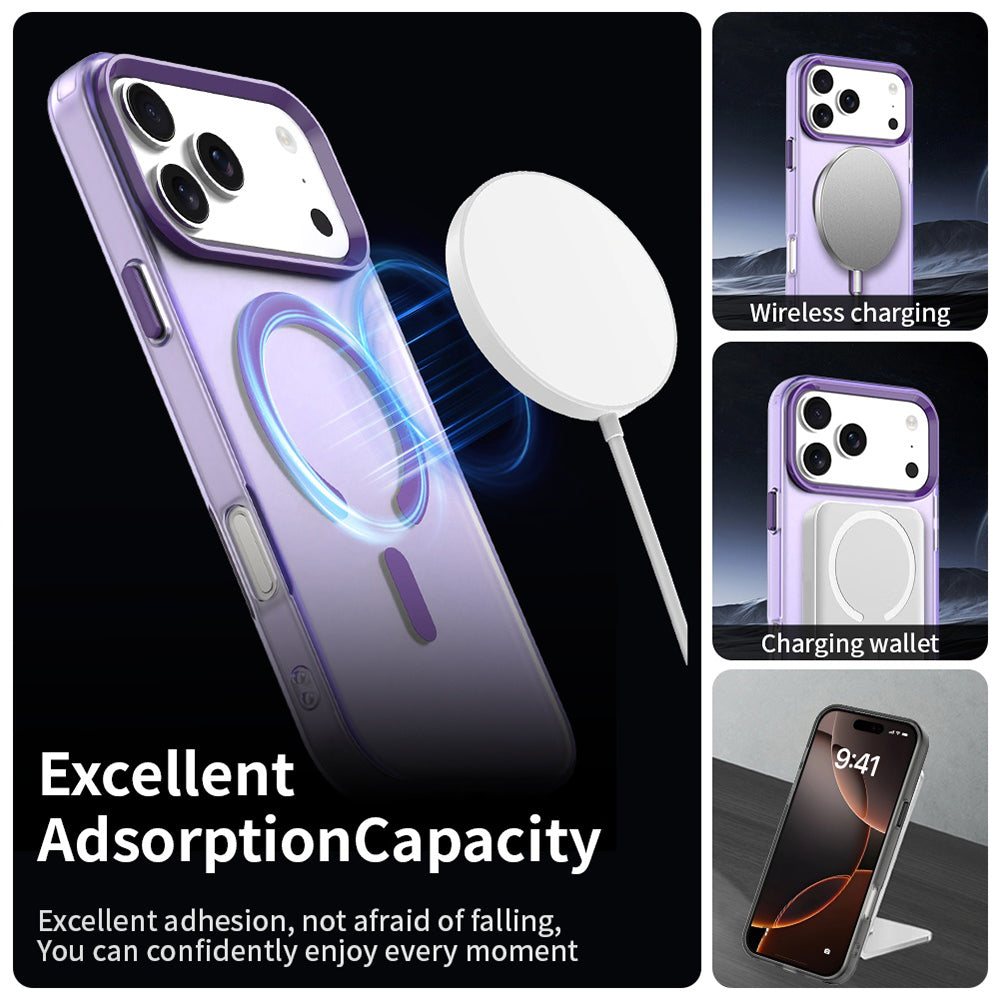 Θήκη MagSafe για Apple iPhone 17 Pro Max, Techsuit, CandyCase, Μωβ