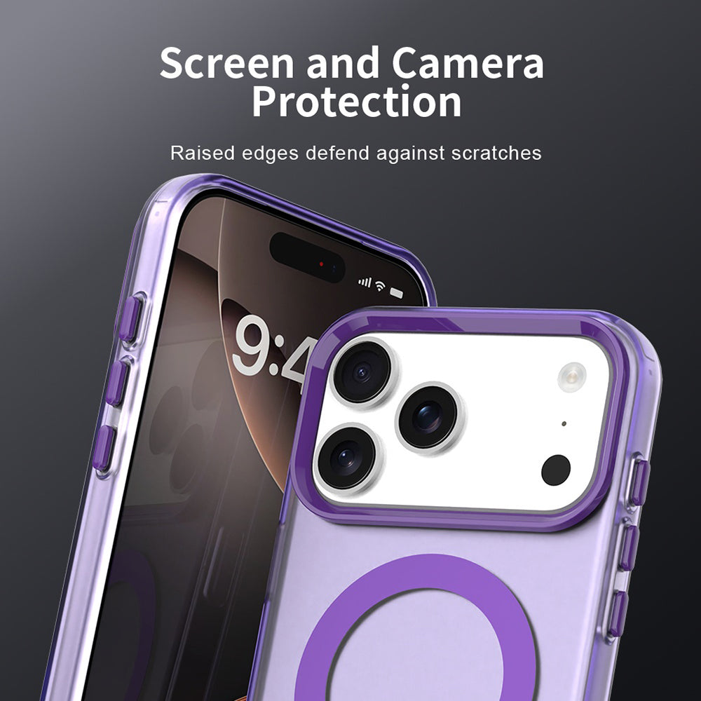 Θήκη MagSafe για Apple iPhone 17 Pro Max, Techsuit, CandyCase, Μωβ