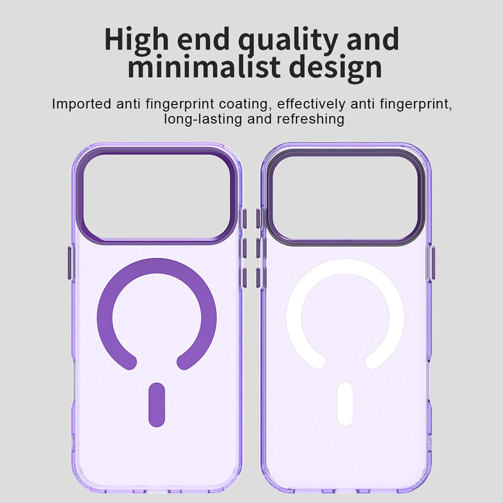 Θήκη MagSafe για Apple iPhone 17 Pro Max, Techsuit, CandyCase, Μωβ