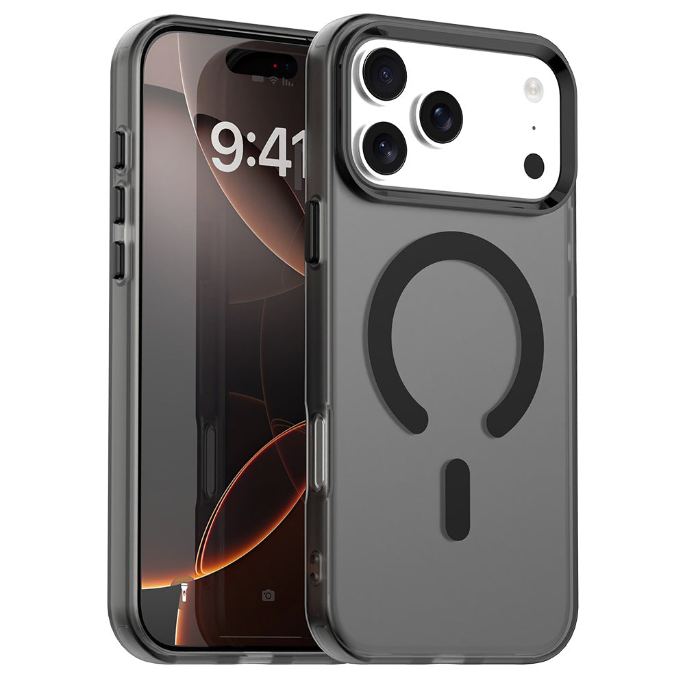 Θήκη MagSafe για Apple iPhone 17 Pro Max, Techsuit, CandyCase, Μαύρη