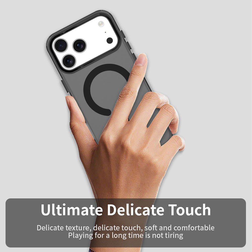 Θήκη MagSafe για Apple iPhone 17 Pro Max, Techsuit, CandyCase, Μαύρη