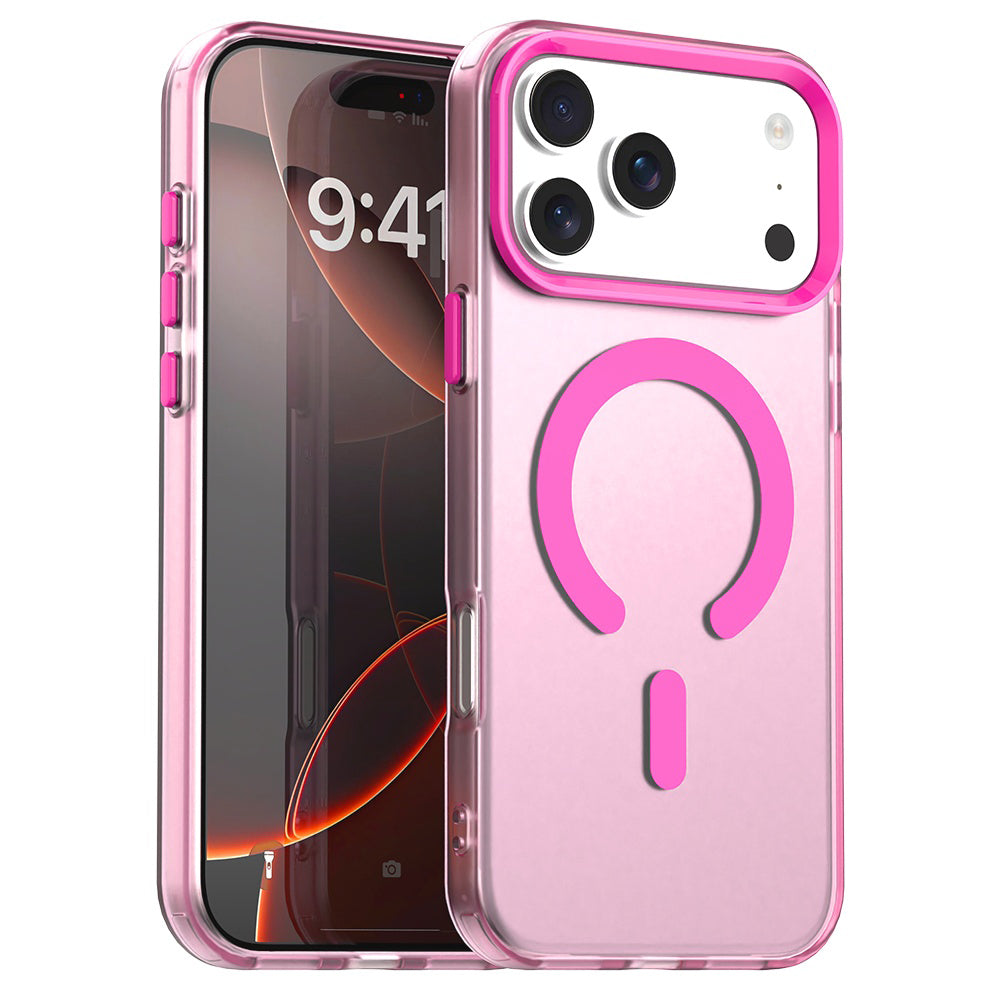 Θήκη MagSafe για Apple iPhone 17 Pro Max, Techsuit, CandyCase, Ροζ