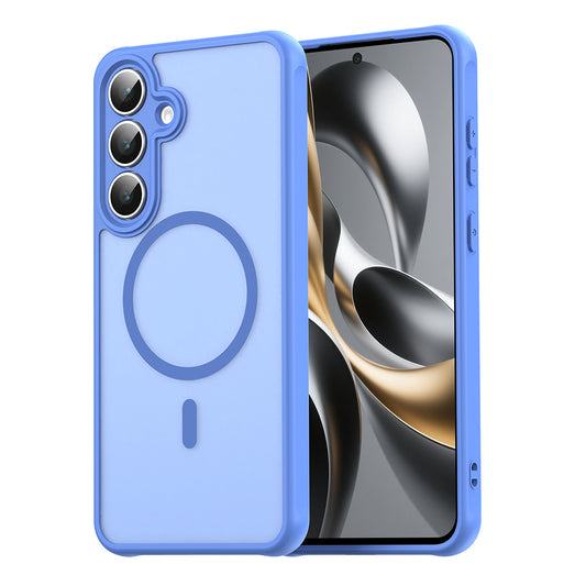 MagSafe Case for Apple iPhone 17 Pro Max, Techsuit, HaloFrost II, Blue