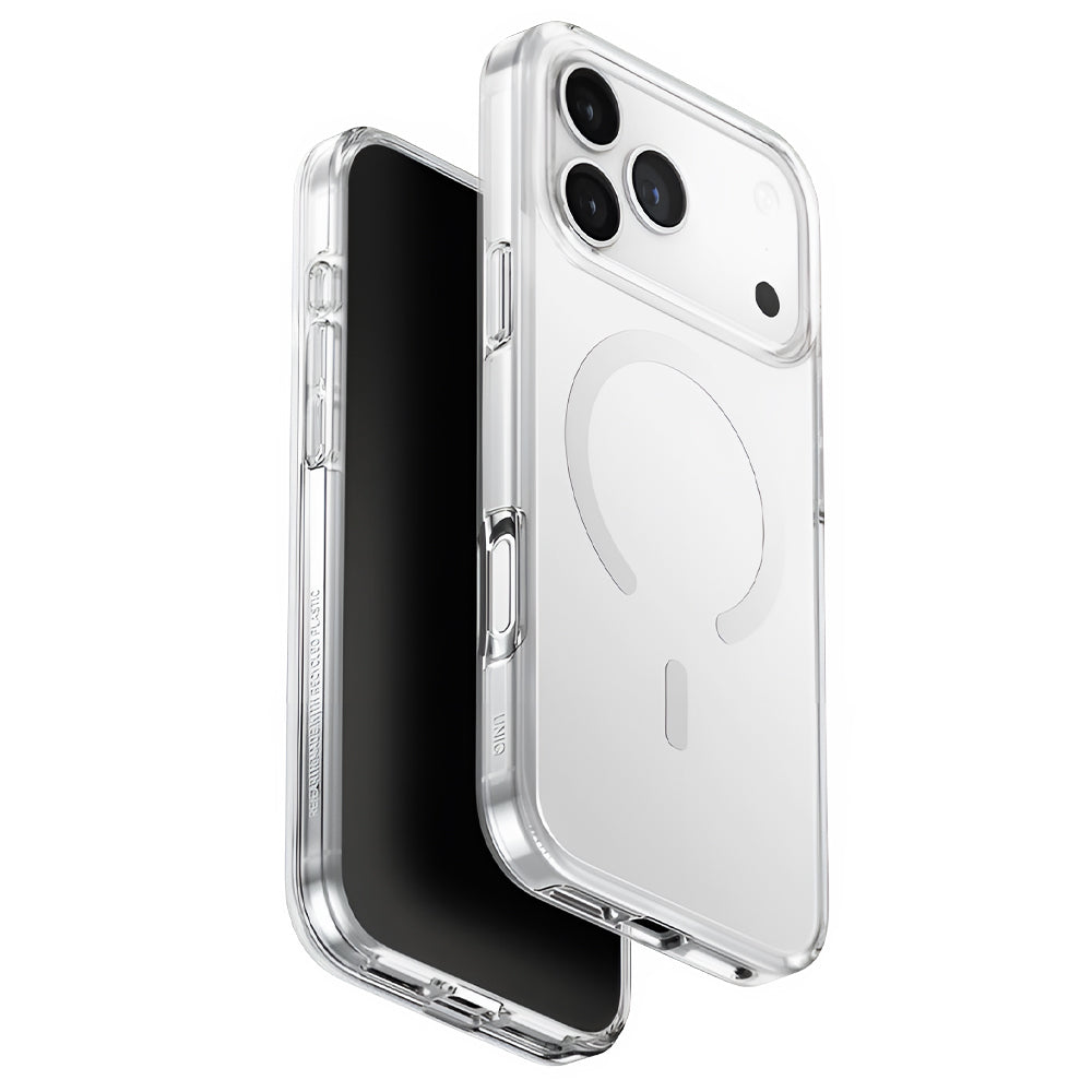 Θήκη MagSafe για Apple iPhone 17 Pro Max, UNIQ, Clario MagClick, Διαφανής
