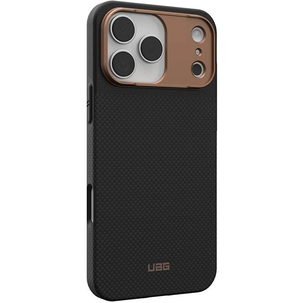 Θήκη MagSafe για Apple iPhone 17 Pro Max, Urban Armor Gear, Fibr Armr, Μαύρο Χάλκινο