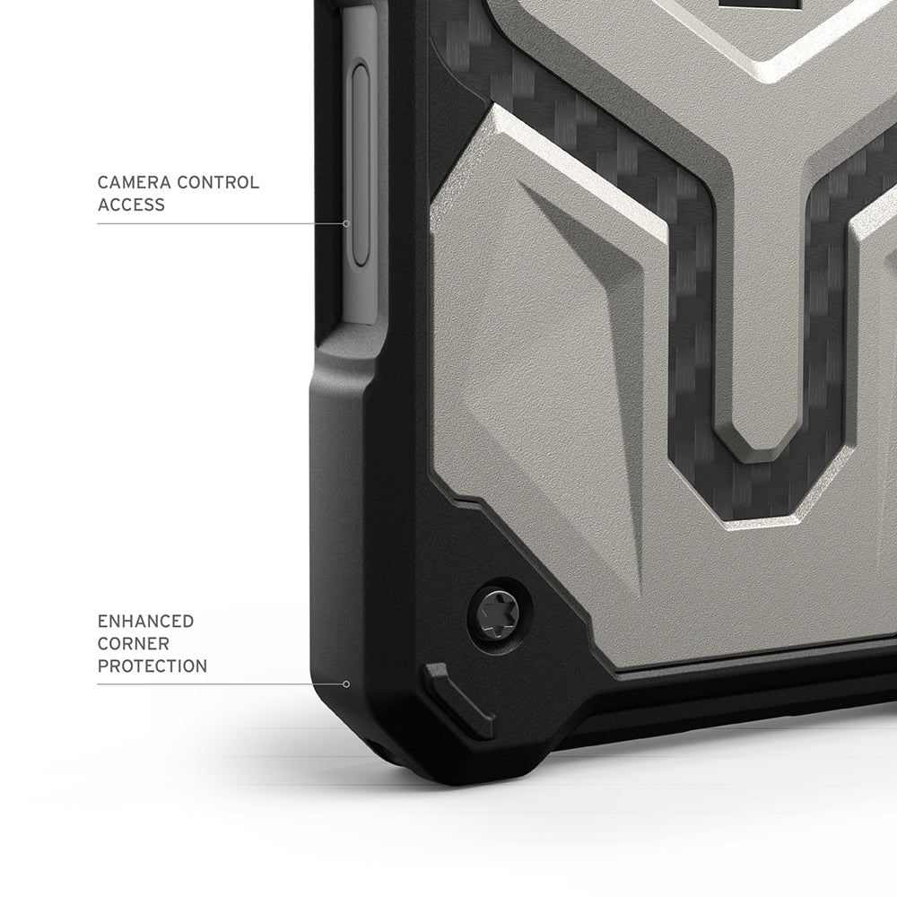 Θήκη MagSafe για Apple iPhone 17 Pro Max, Urban Armor Gear, Monarch Pro Kevlar, Πράσινη