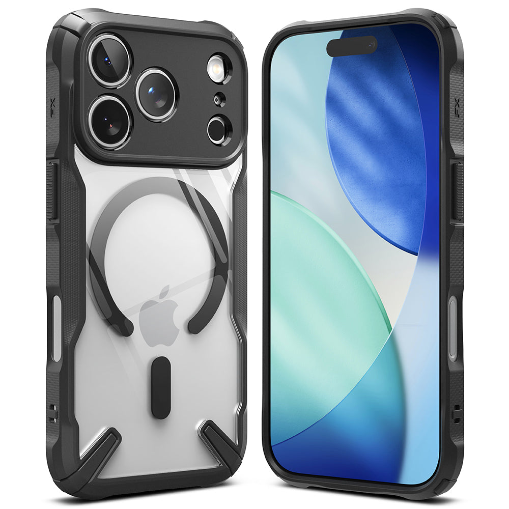 Θήκη MagSafe για Apple iPhone 17 Pro, Ringke, Fusion X, Μαύρη