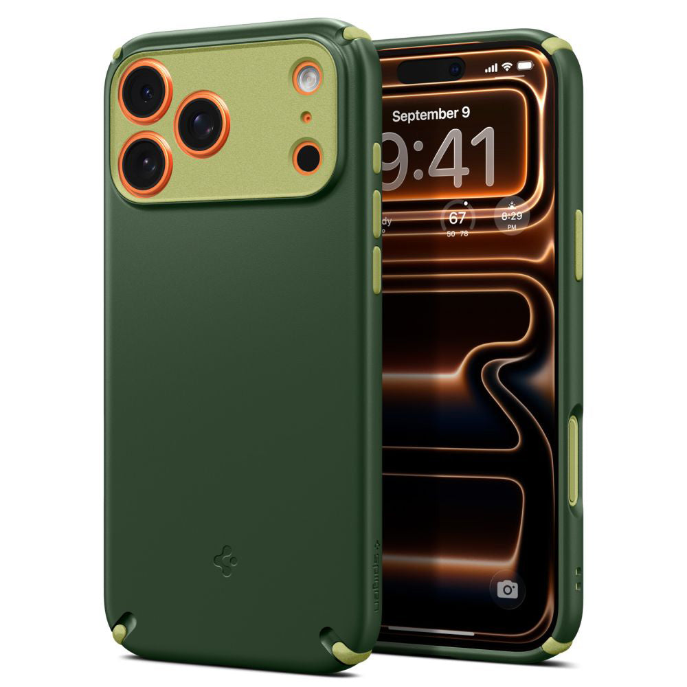 Θήκη MagSafe για Apple iPhone 17 Pro, Spigen, Caseology Nano Pop Hybrid, Πράσινο ACS11150