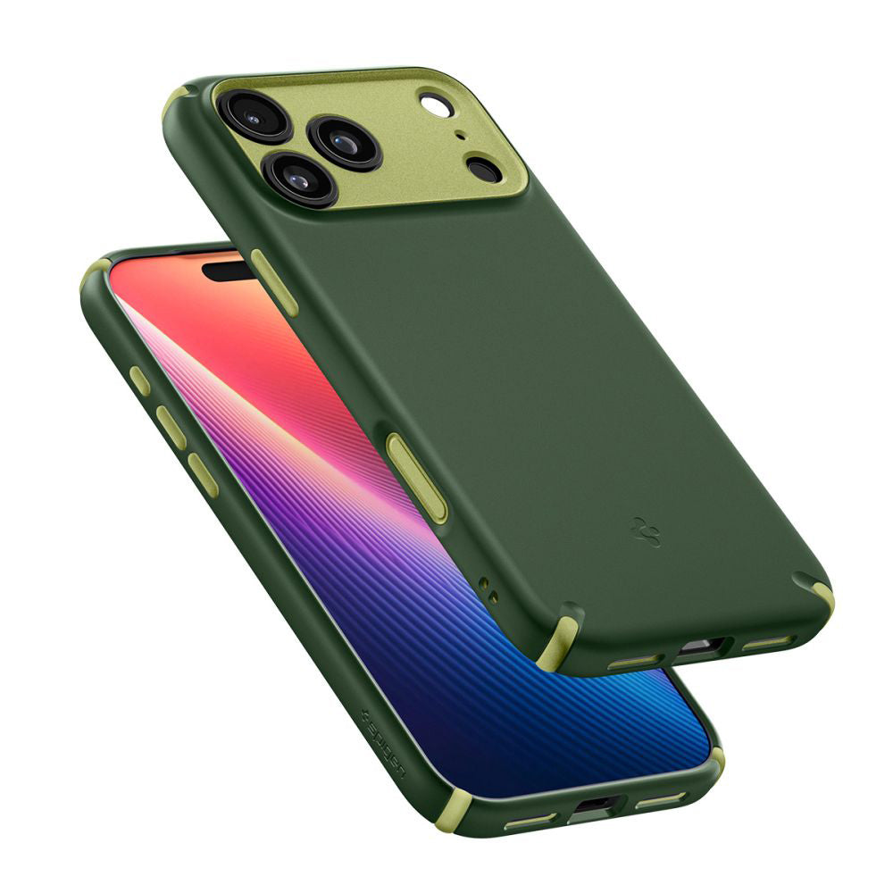 Θήκη MagSafe για Apple iPhone 17 Pro, Spigen, Caseology Nano Pop Hybrid, Πράσινο ACS11150