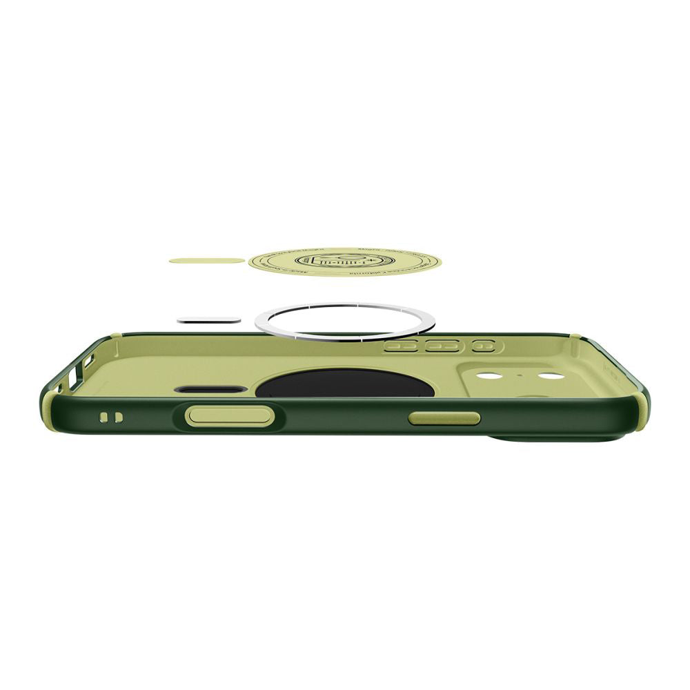 Θήκη MagSafe για Apple iPhone 17 Pro, Spigen, Caseology Nano Pop Hybrid, Πράσινο ACS11150