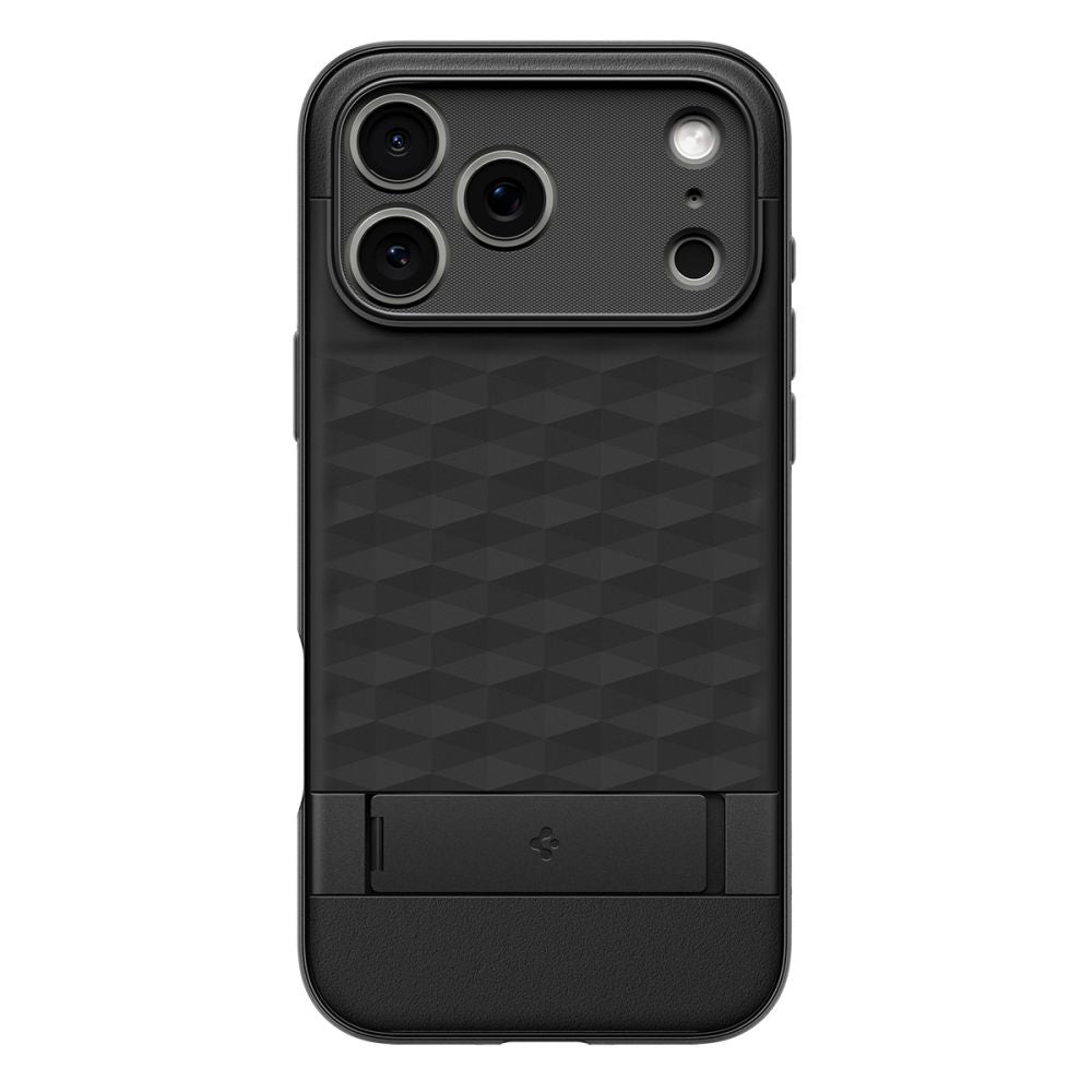 Θήκη MagSafe για Apple iPhone 17 Pro, Spigen, Caseology Parallax S, Ματ Μαύρη