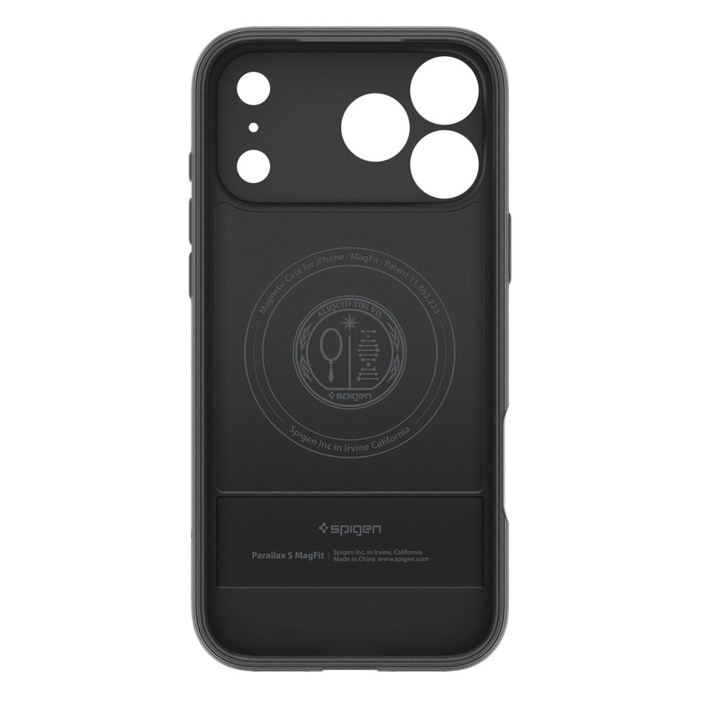 Θήκη MagSafe για Apple iPhone 17 Pro, Spigen, Caseology Parallax S, Ματ Μαύρη