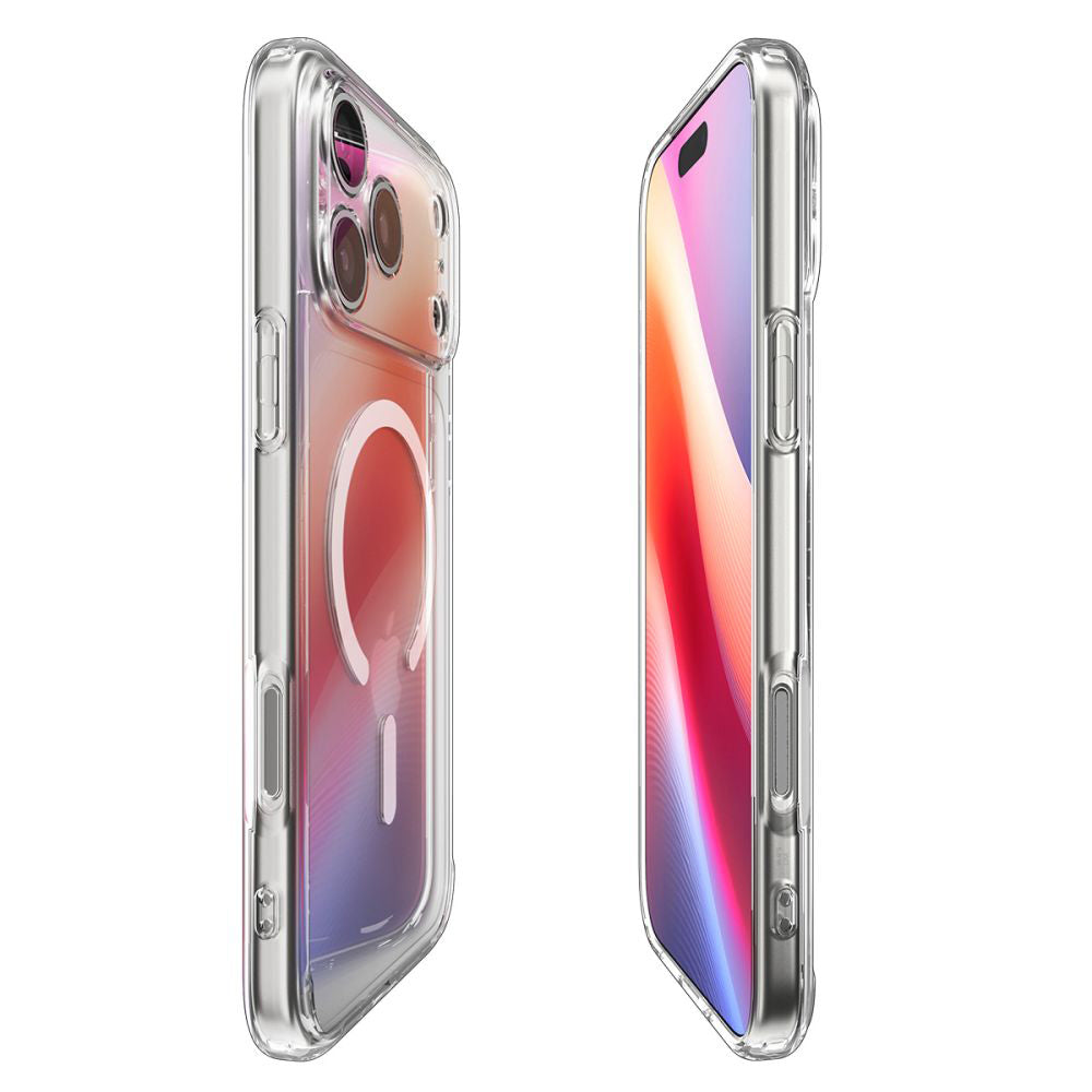 Θήκη MagSafe για Apple iPhone 17 Pro, Spigen, Ultra Hybrid, Λευκή ACS10346