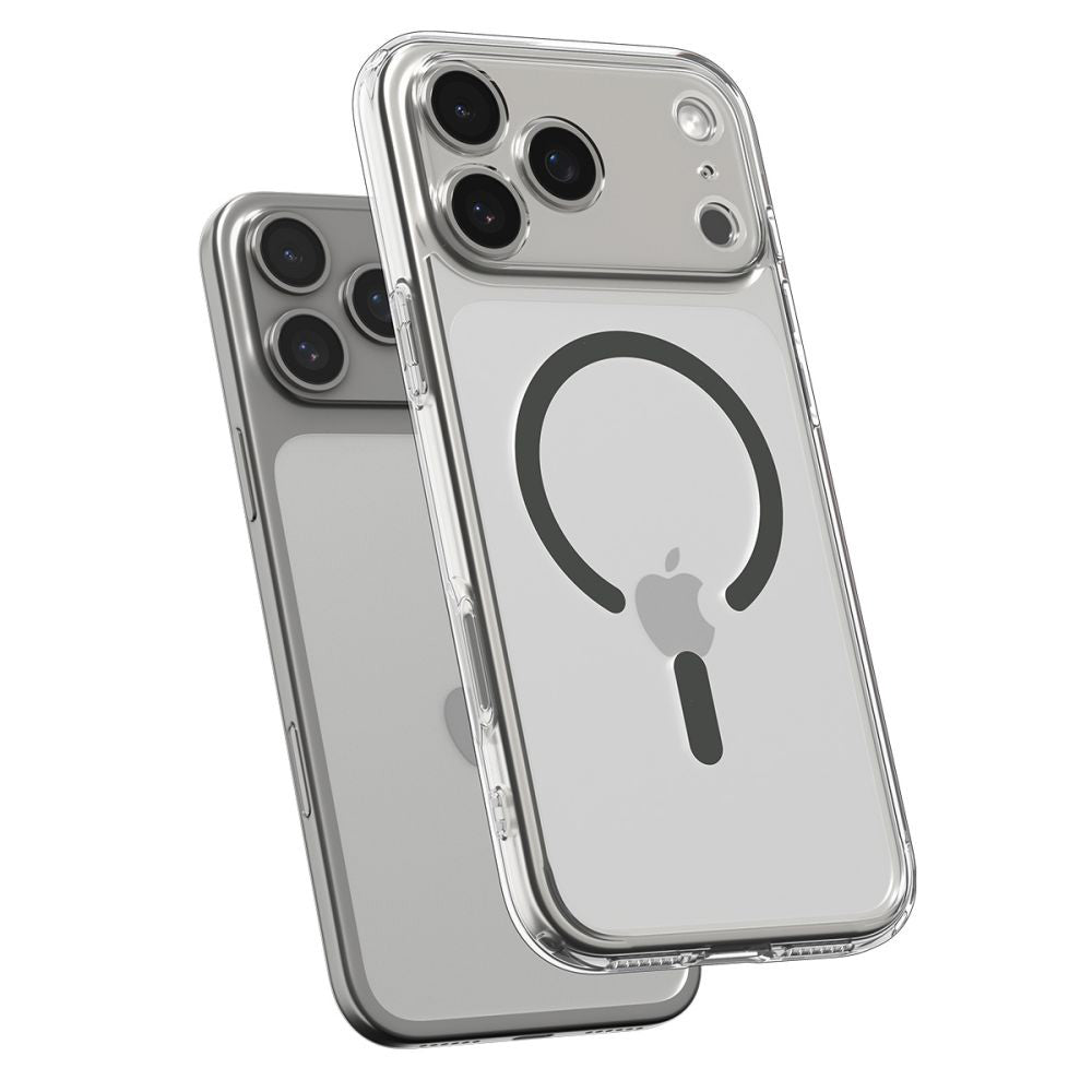 Θήκη MagSafe για Apple iPhone 17 Pro, Spigen, Ultra Hybrid, Γκρι ACS10347