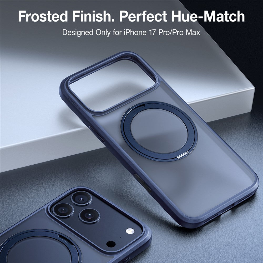 Θήκη MagSafe για Apple iPhone 17 Pro, Torras, Ostand Pro, Μπλε Ναυτικό