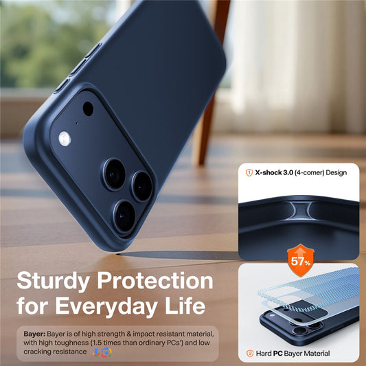 Θήκη MagSafe για Apple iPhone 17 Pro, Torras, SlimFit, Μπλε