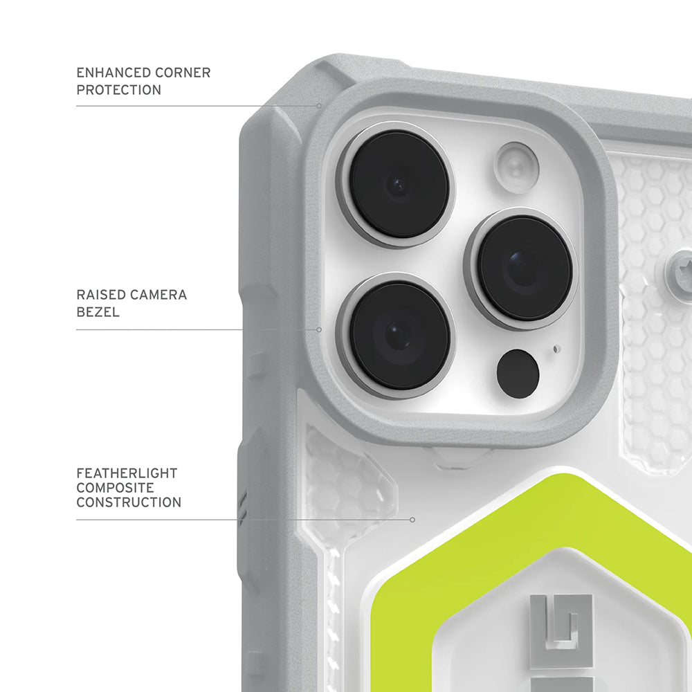 Θήκη MagSafe για Apple iPhone 17 Pro, Urban Armor Gear, Pathfinder Clear, Πράσινη