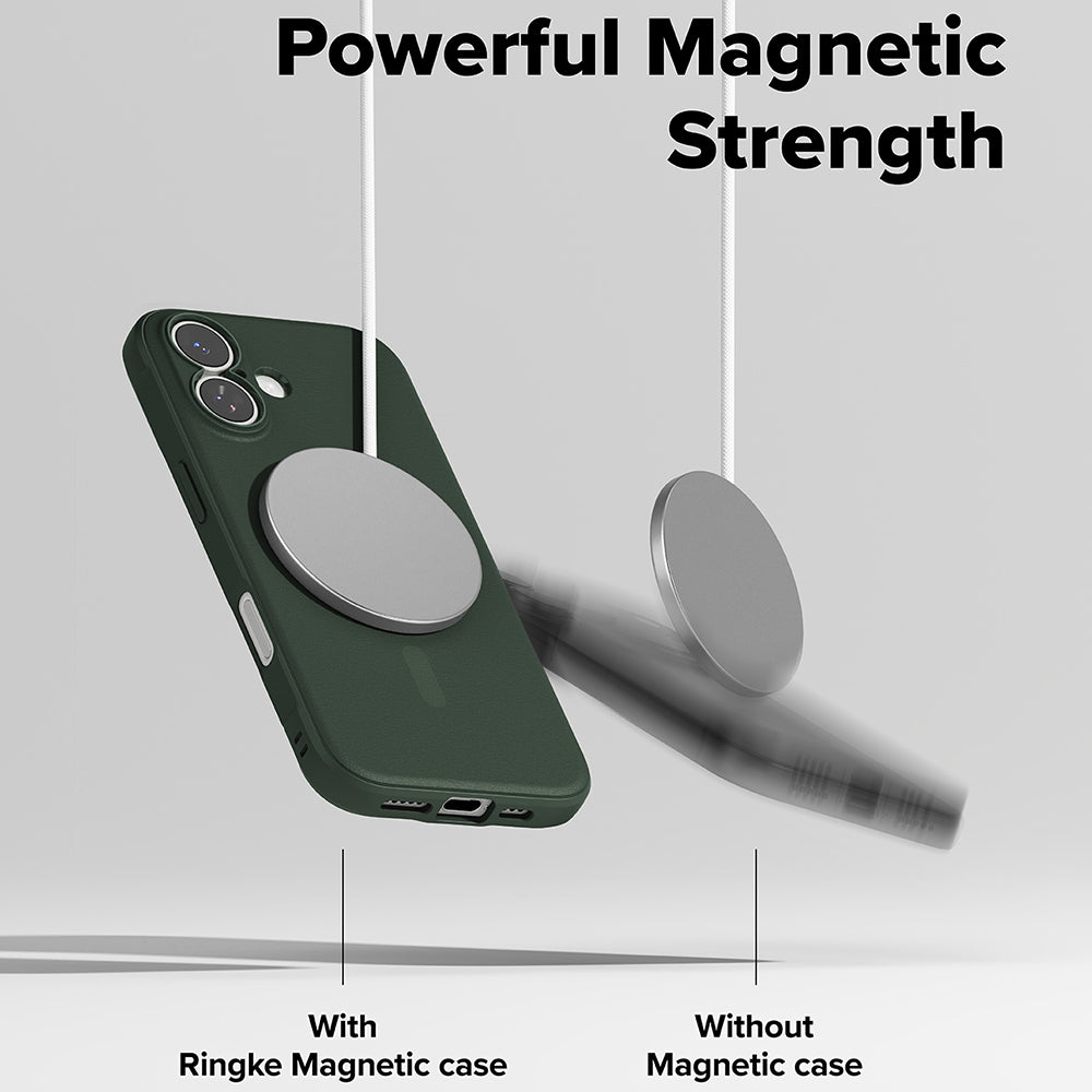 Θήκη MagSafe για Apple iPhone 17, Ringke, Onyx, Σκούρο Πράσινο