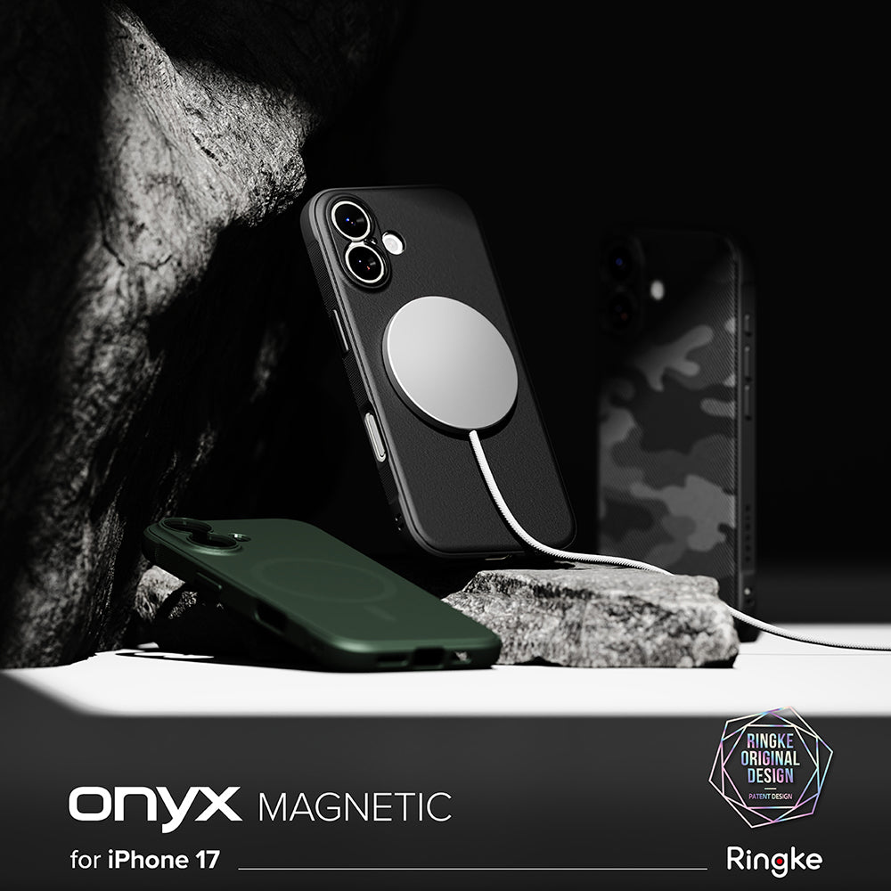 Θήκη MagSafe για Apple iPhone 17, Ringke, Onyx, Σκούρο Πράσινο