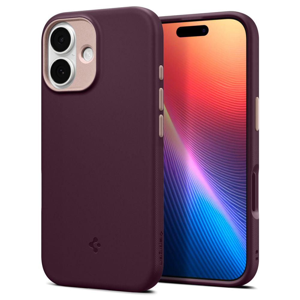 Θήκη MagSafe για Apple iPhone 17, Spigen, Caseology Nano Pop, Βυσσινί ACS10365