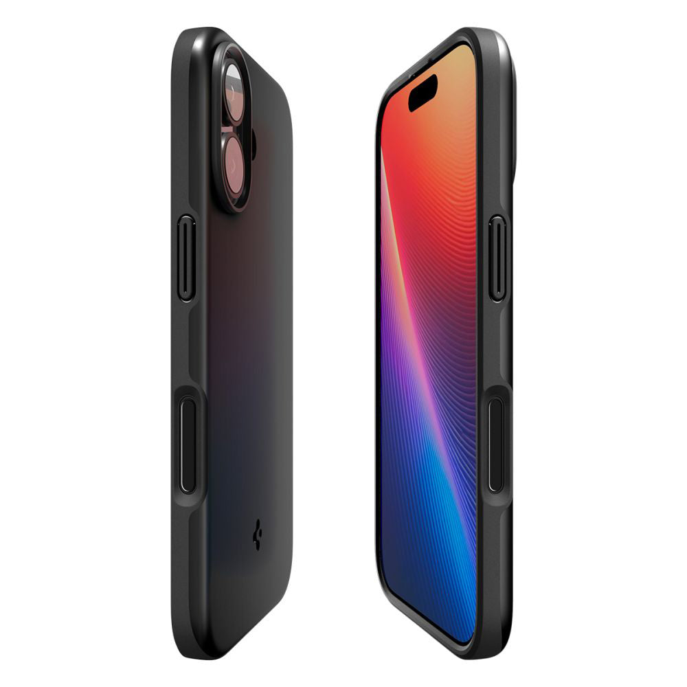 Θήκη MagSafe για Apple iPhone 17, Spigen, Thin Fit, Μαύρη ACS10373