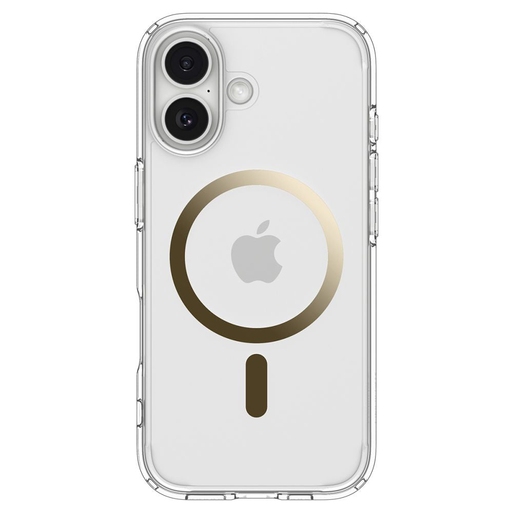 Θήκη MagSafe για Apple iPhone 17, Spigen, Ultra Hybrid, Διάφανο Χρυσό ACS10382