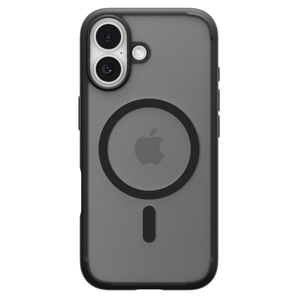 Θήκη MagSafe για Apple iPhone 17, Spigen, Ultra Hybrid, Μαύρη Σατινέ ACS10383