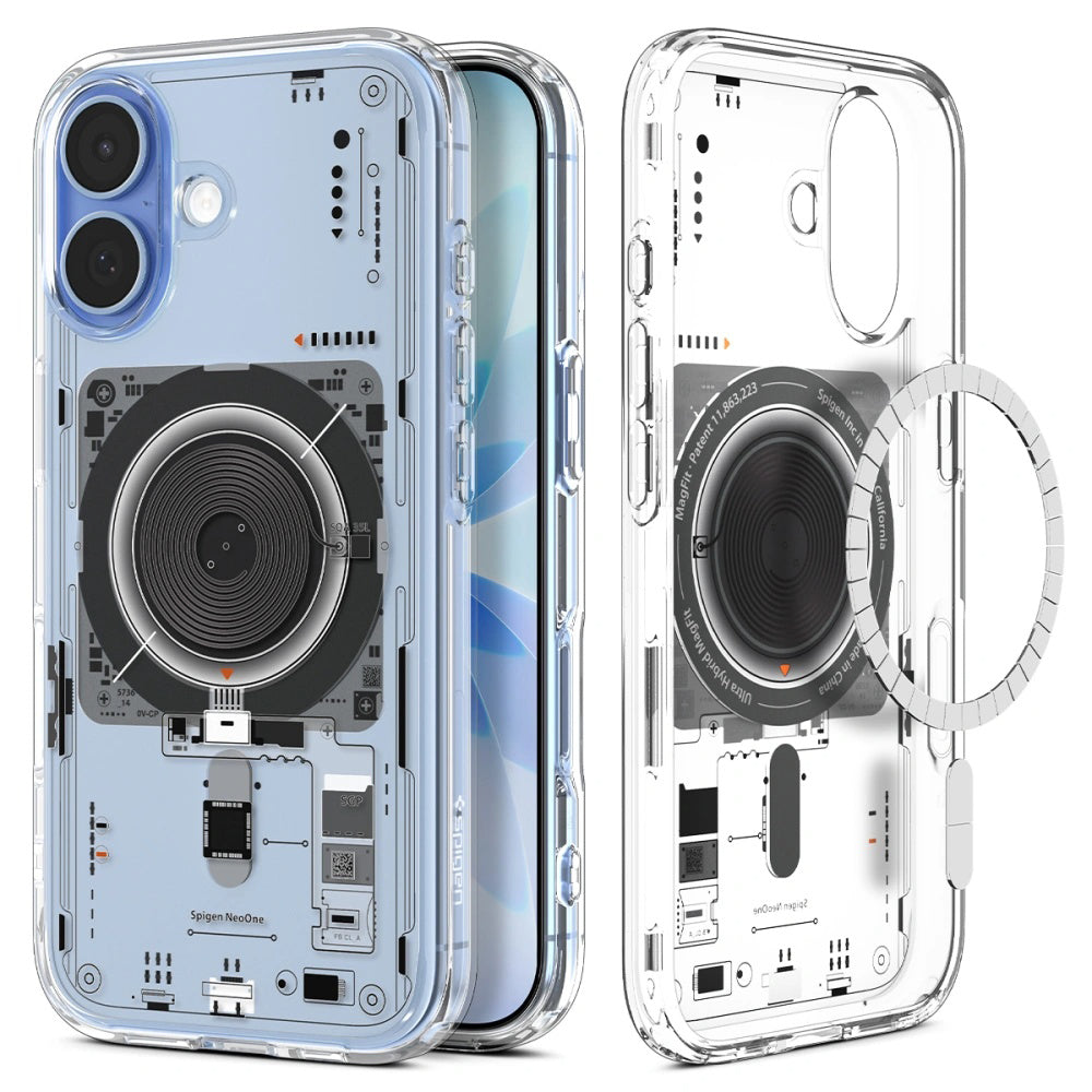 Θήκη MagSafe για Apple iPhone 17, Spigen, Ultra Hybrid Neo One, Διάφανη ACS10388