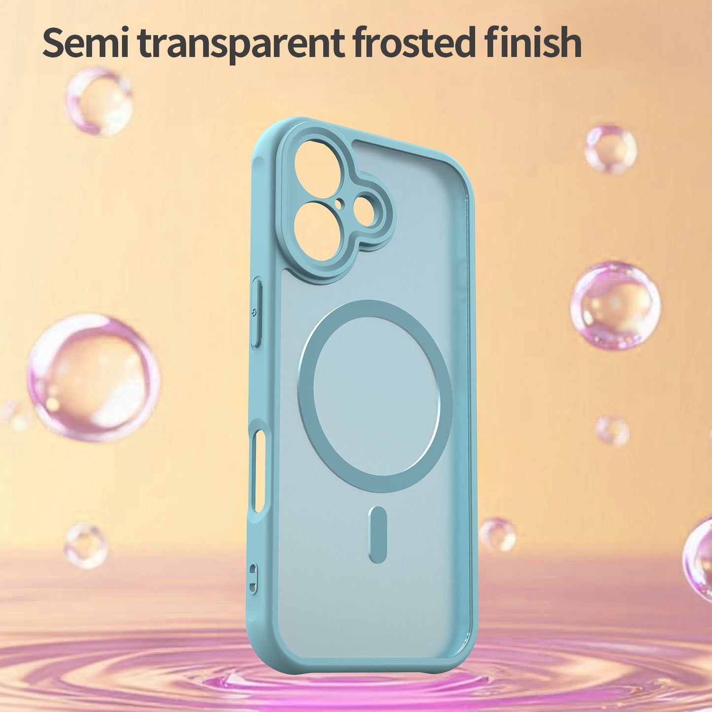 Θήκη MagSafe για Apple iPhone 17, Techsuit, HaloFrost II, Ανοιχτό Πράσινο